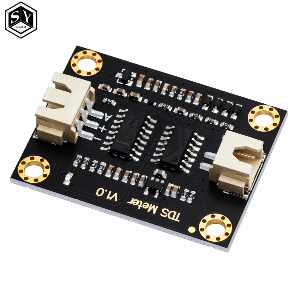 TDS Sensor Meter V1.0 Board Module Water Meter Filter Measuring Water Quality For Arduino UNO R3