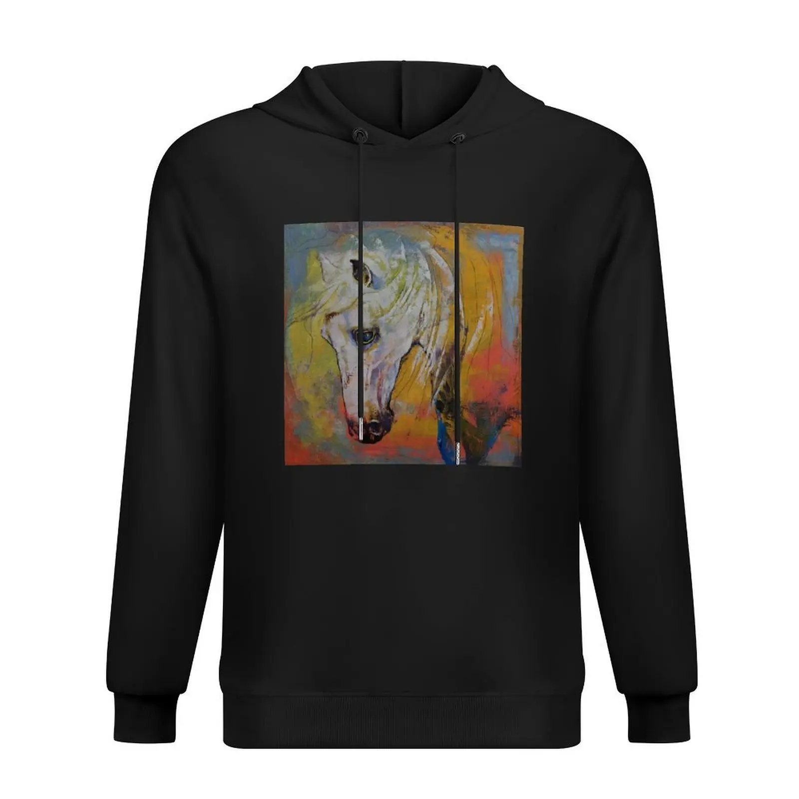 

White Horse Hoodie autumn clothes aesthetic clothing hooded shirt anime clothing hoodies and sweatshirts new