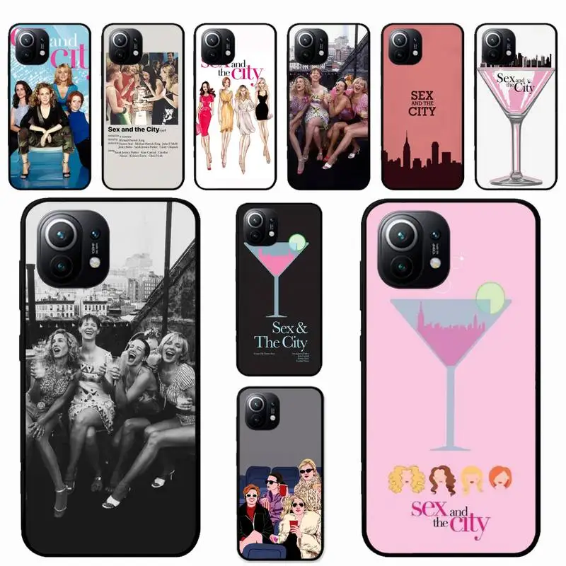 Sex and the City Phone Case for Xiaomi mi 8 9 10 lite pro 9SE 5 6 X max 2 3 mix2s F1