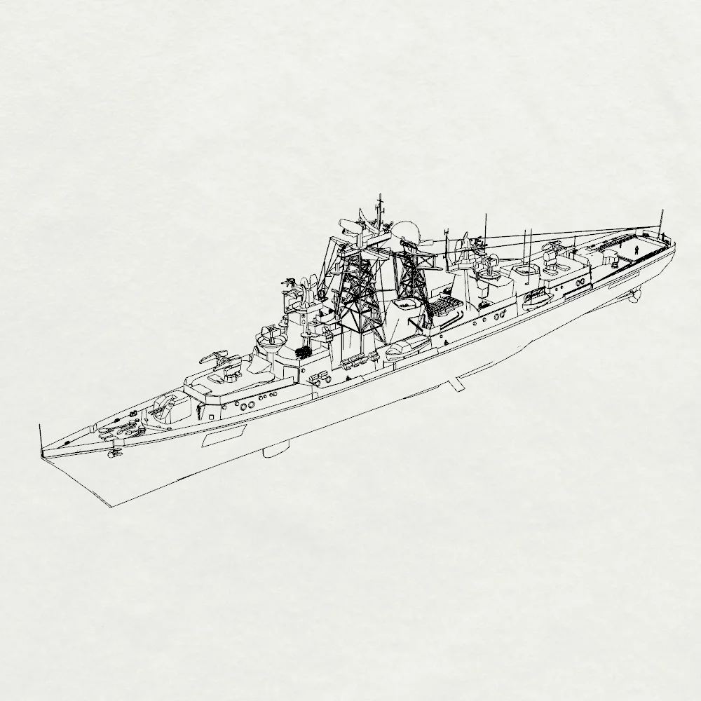 Soviet SN Kashin-class Project 61 Destroyer MRY-SFW SSC195 1/700 1/600 1/350 1/200 Military Model Full Hull Waterline