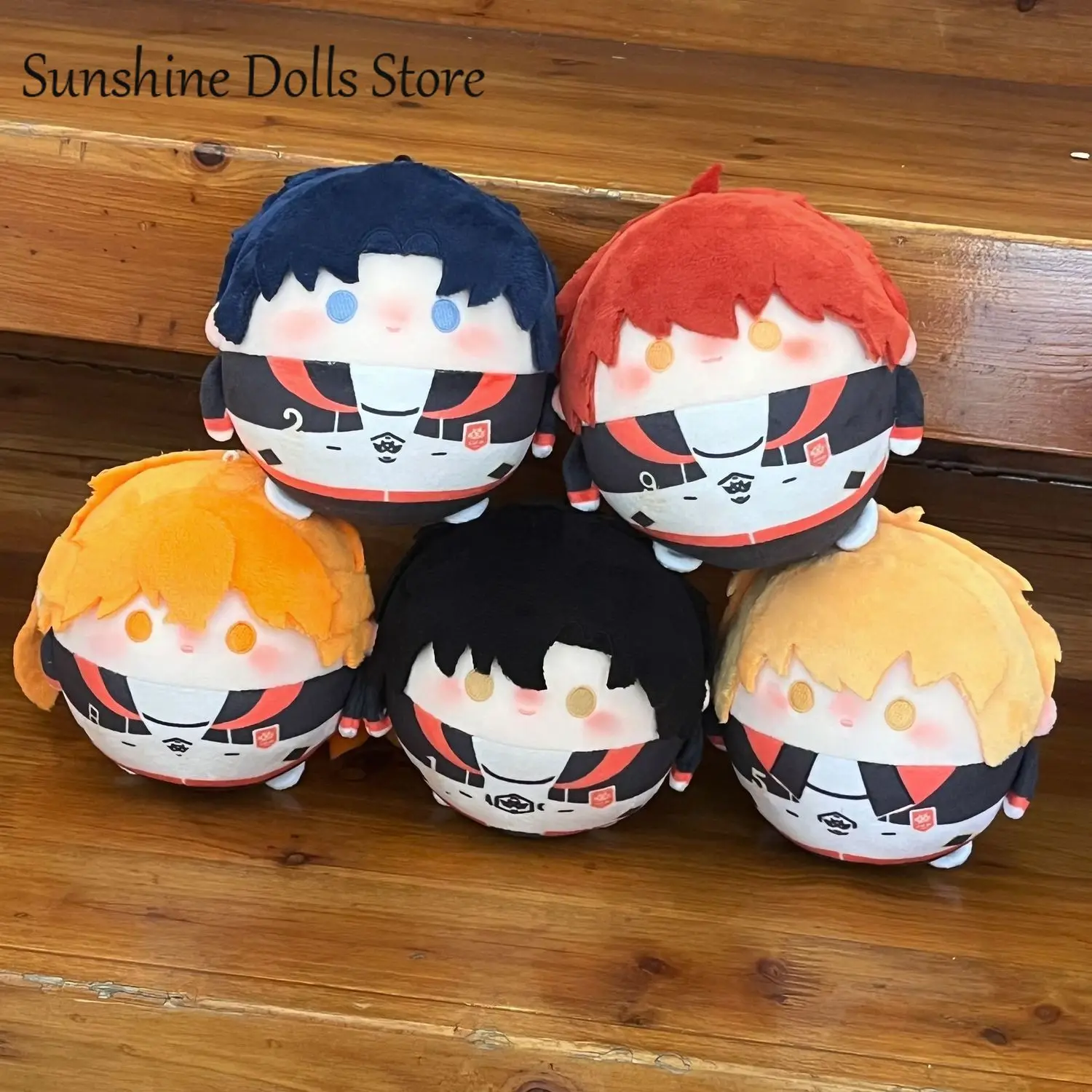 

The King's Avatar Huang Shaotian Yu Wenzhou Wang Jiexi Ye Xiu 10cm Anime Plush Dango Cute Cotton Doll Toys Pendant Plushie Gift
