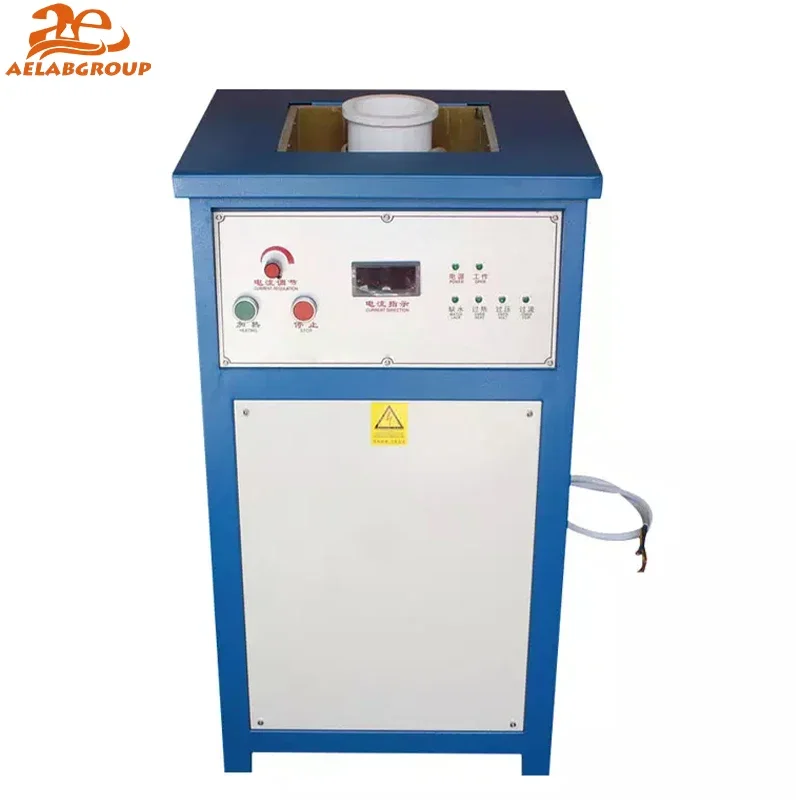 2025 YH AELAB بالجملة فراغ التعريفي فرن صهر المعادن فرن صهر البلاتين آلة صهر الفضة للذهب