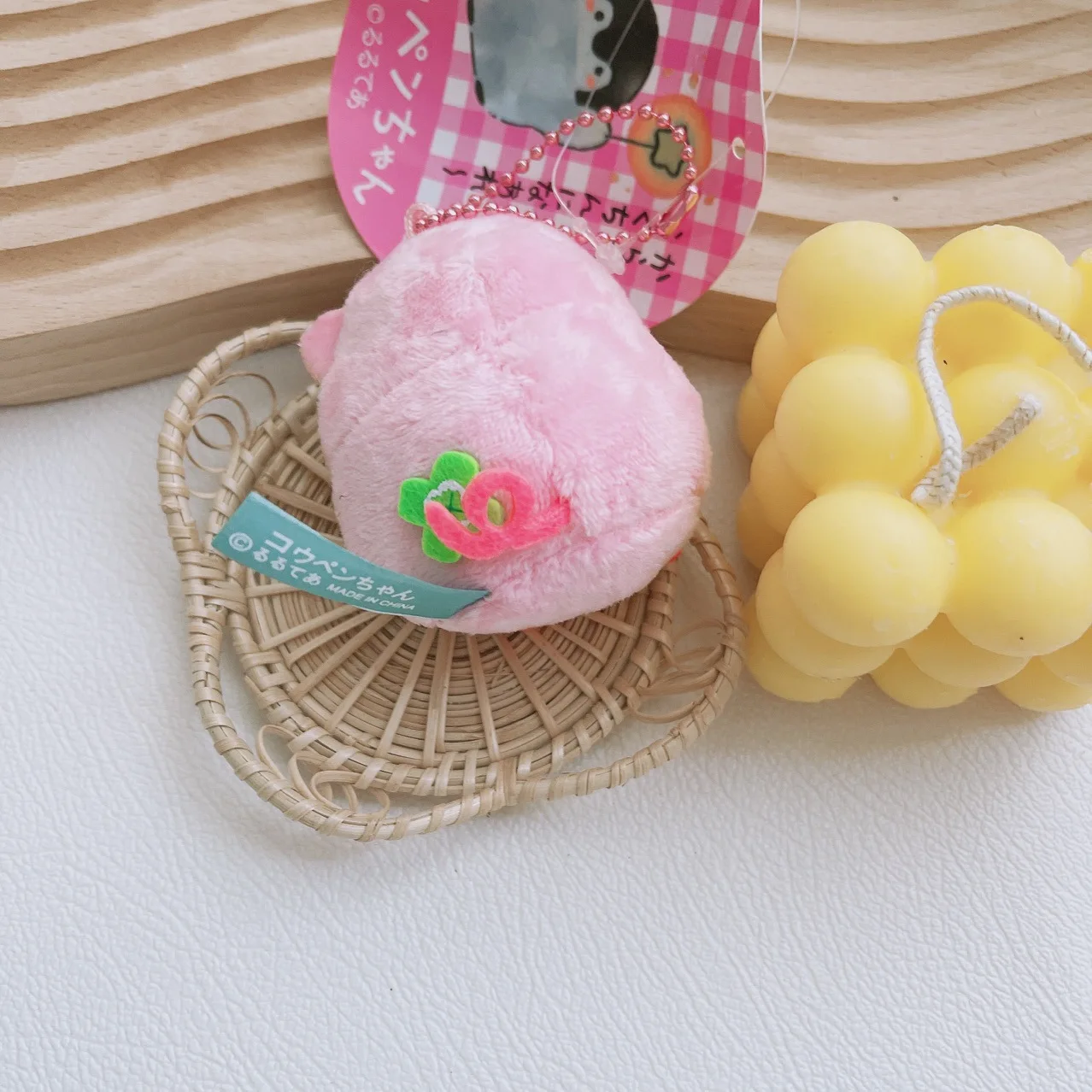 Boneca de pelúcia pinguim bonito Animal de desenho animado Brinquedos de pelúcia Chaveiro Anime Kawaii Pingente de saco anel Presente para meninas e meninos, Novo