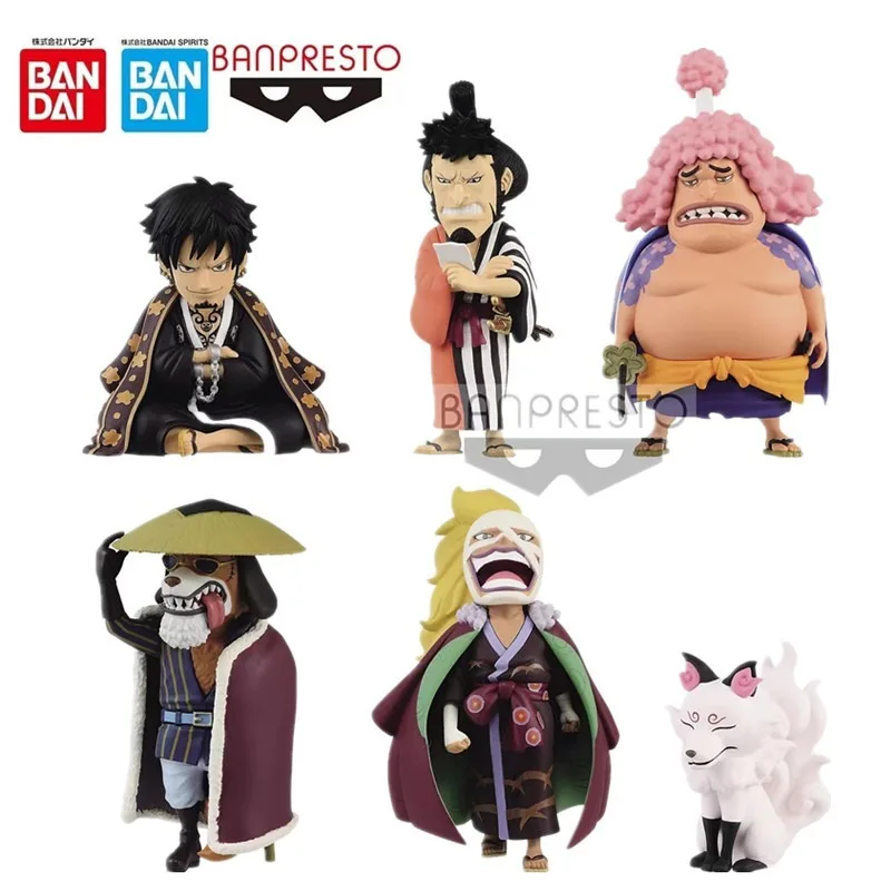 

In Stock Bandai Genuine WCF ONE PIECE Land of Wano 8 Law Killer Action Figures Model Figure Toys Gift Anime Hobbies Children