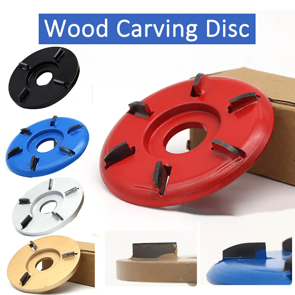 

Wood Carving Disc Wood Grinding Wheel 7/8" 22mm Arbor Tea Trays Polishing Wood Carving Tools Woodworking Disc For Angle Grinder