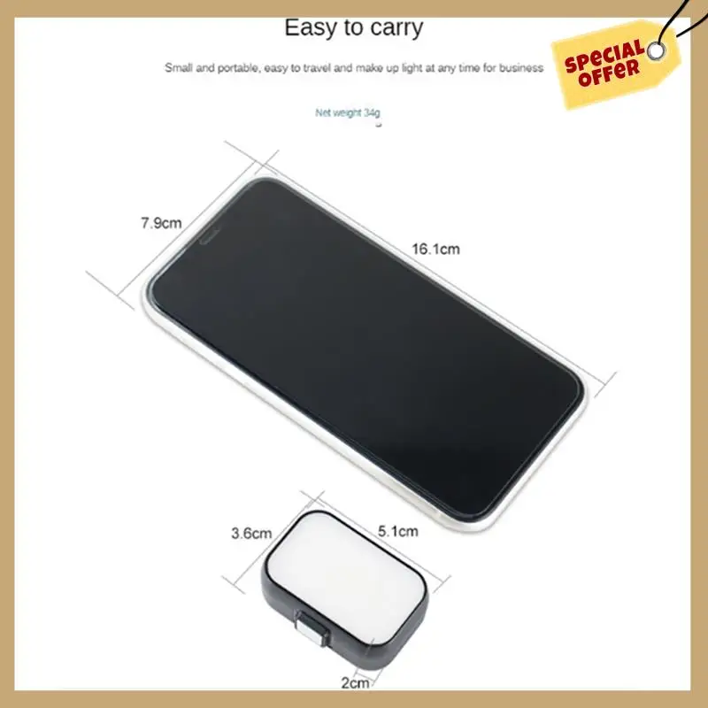 Stabile Leistung – 1 Set ABS für DJI Feiyu Mini Multifunktions-Schönheitslicht, Außenaufnahmen, Live-Licht