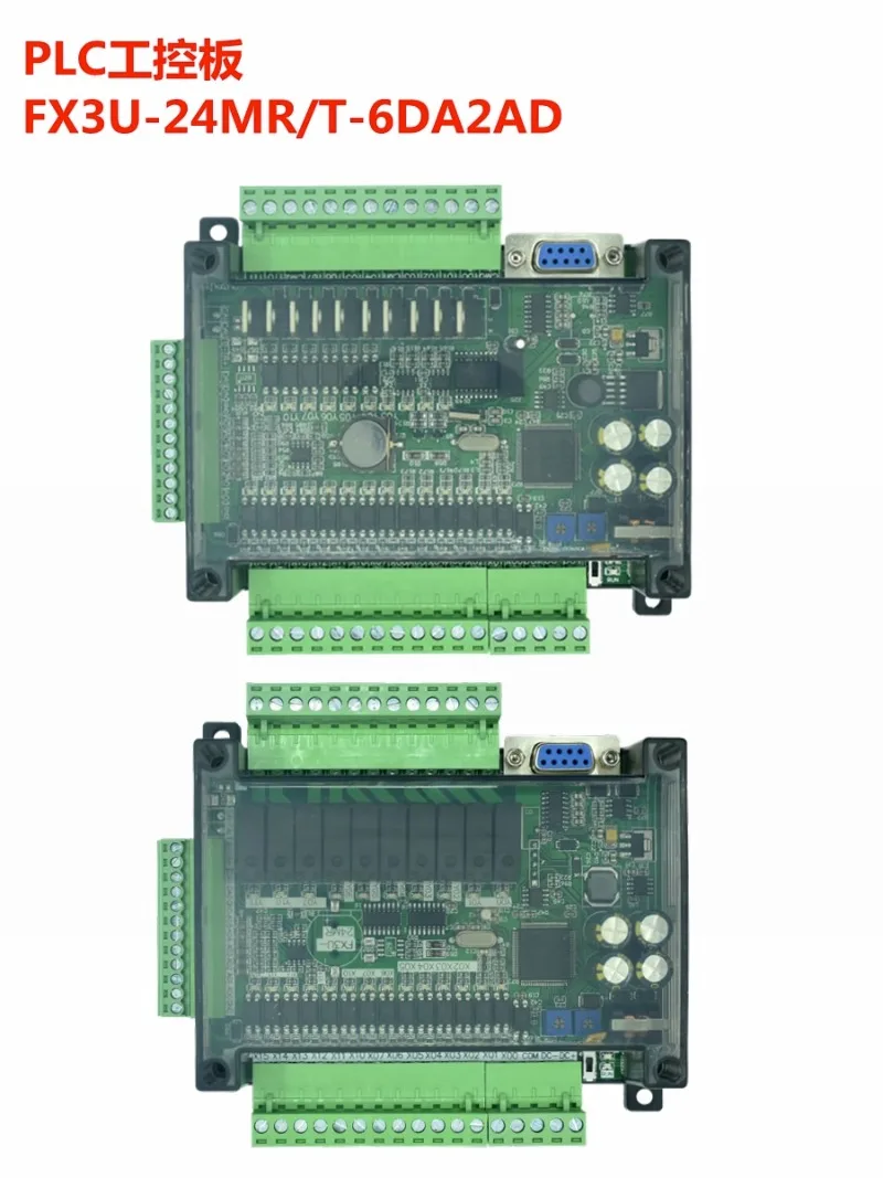 

Plc Industrial Control Board Domestic Fx3u-24mr/24mt High-speed Stm32 Programmable Controller with Analog