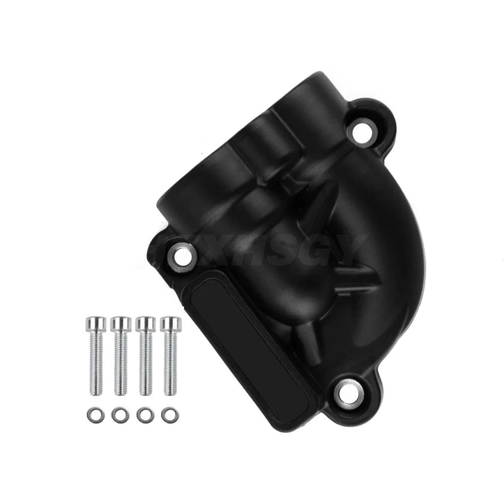 

Для мотоцикла Yamaha Tenere 700 / MT07 Trace / XSR700 / FZ-07 / YZF-R7 2019-2023, черная крышка водяного насоса