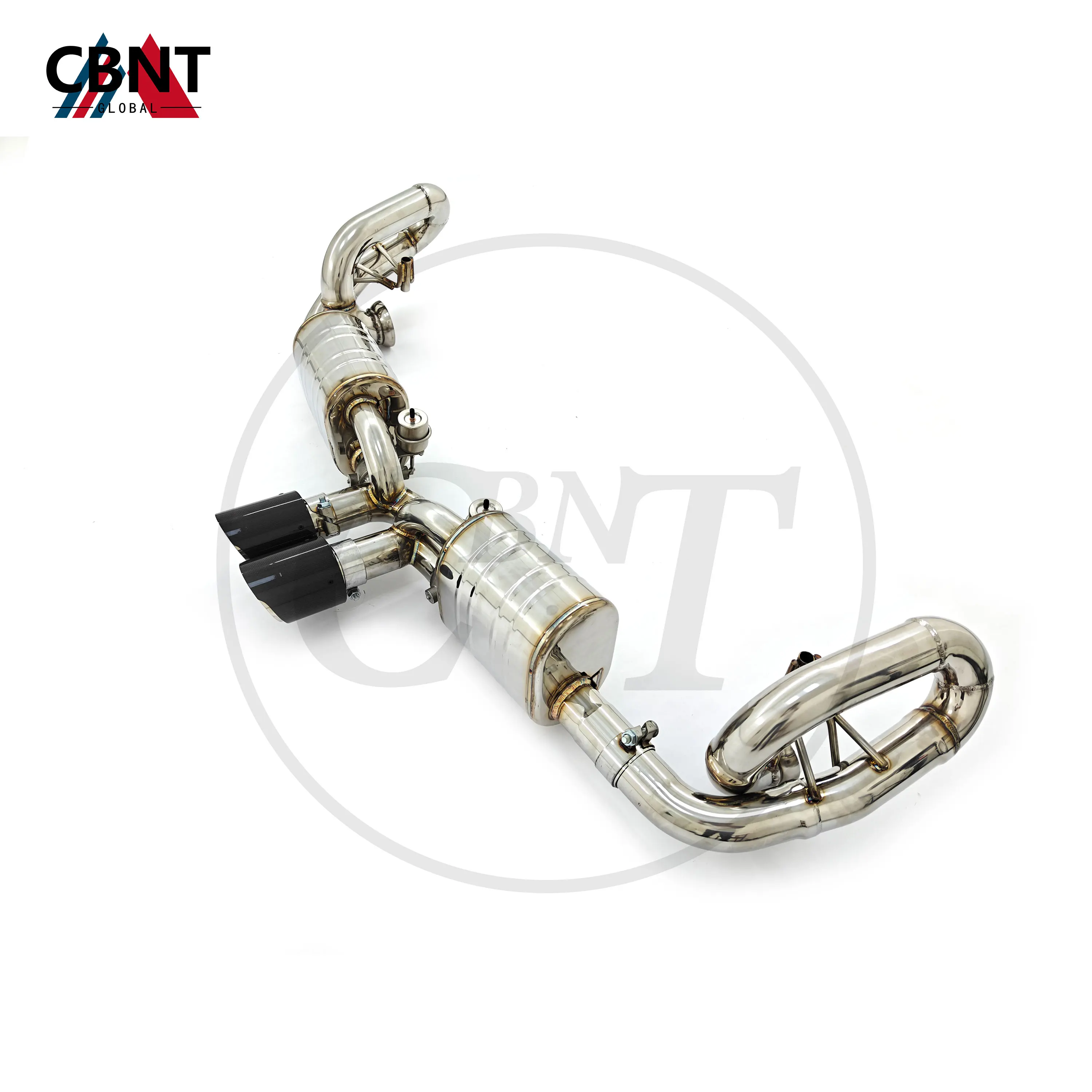 

CBNT Valved Muffler Axleback Exhaust for Porsche 911 991 991.1 991.2 GT3 RS SS304 Stainless Steel Valvetronic Exhaust Systems