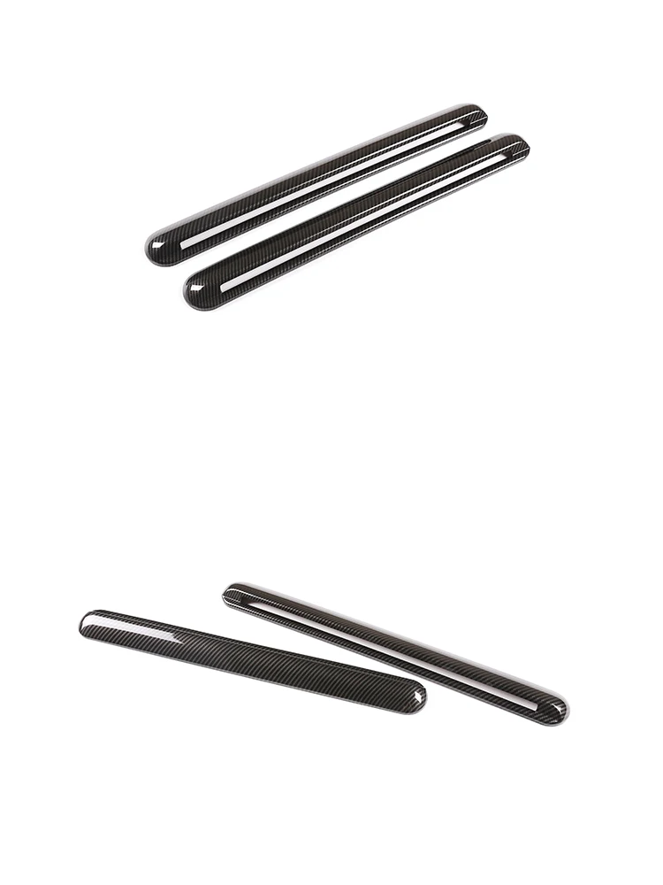 Für Mercedes Benz G Klasse W463 W464 2004-2022 ABS Carbon Faser Auto Fenster Außen Hinten Seite Air Vent dekoration Auto Zubehör – Detail 3