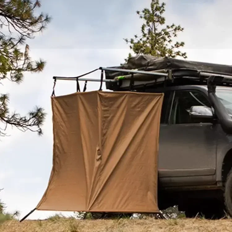 

Custom Lightweight Easy Setup SUV Car Camping Portable Popup Shower Toilet Tent for Outdoor Adventure Travel