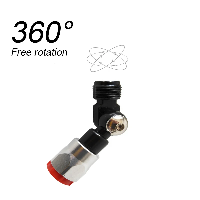 New Multi-angle Rotation Swivel Joint Adapter for Airless Paint Spray Gun Multi-angle 7/8