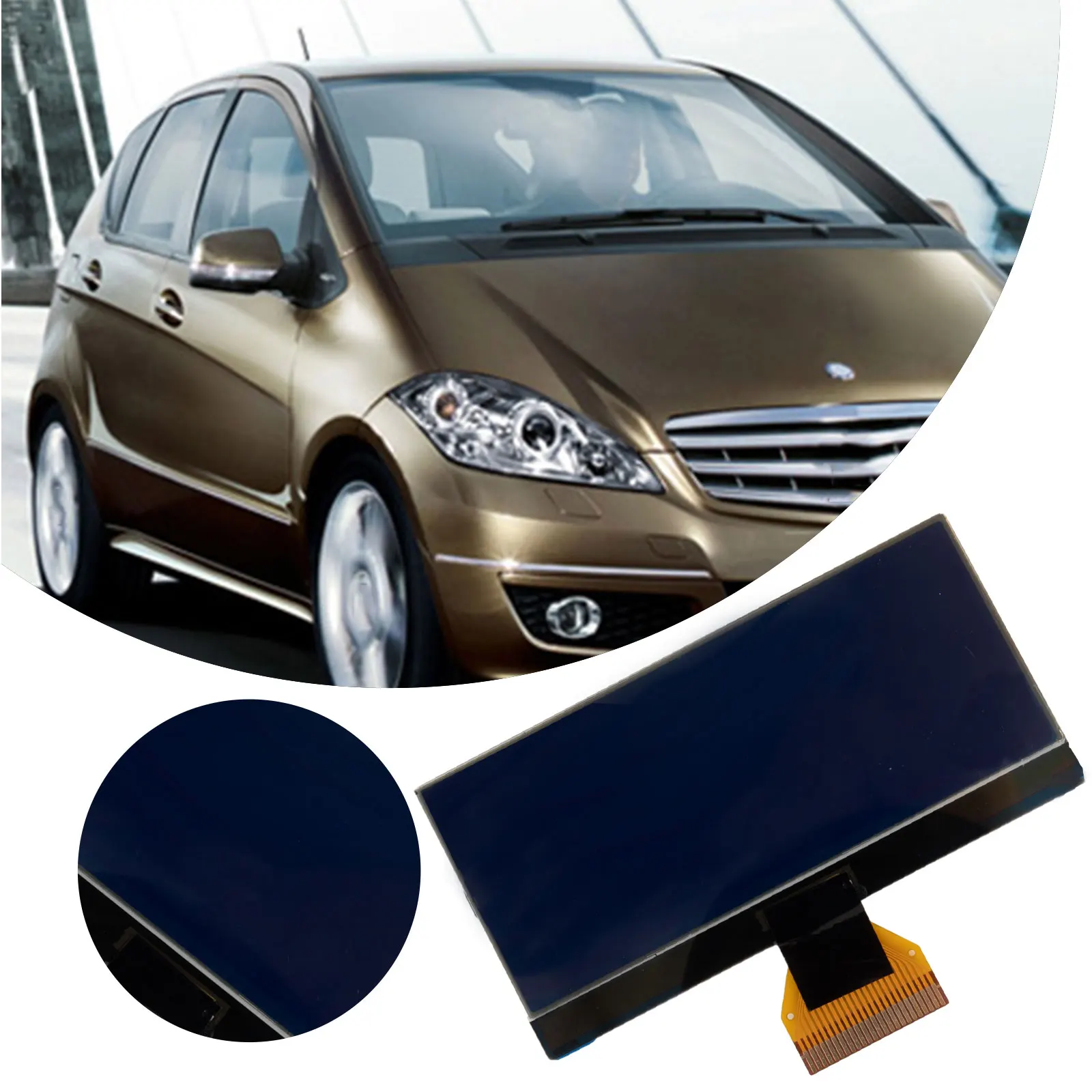 

Автомобильный монитор с черным ЖК-экраном для Mercedes A/B Class W169 W245, дисплей приборной панели, версия 8 Вольт, 2004- датчик приборной панели