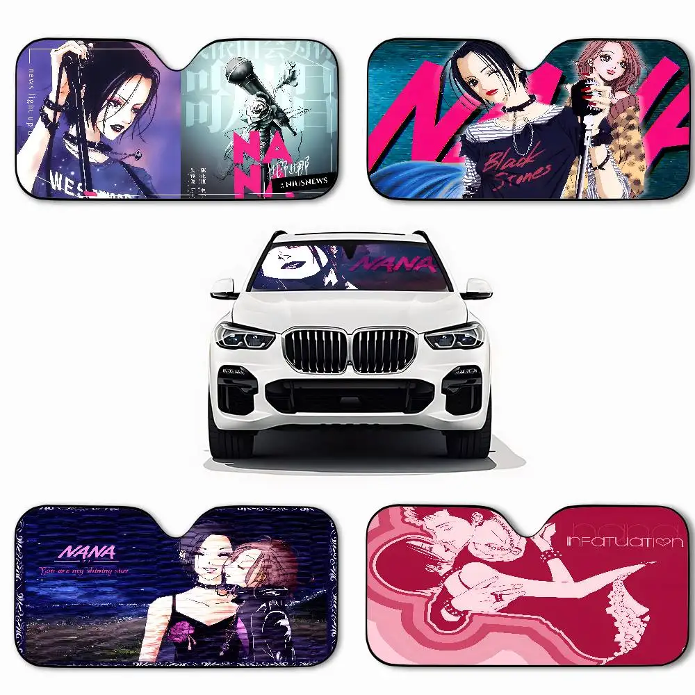 

Anime Nana Car SunShade Car Sunshade Covers Cover Universal Windscreen Folding Visor