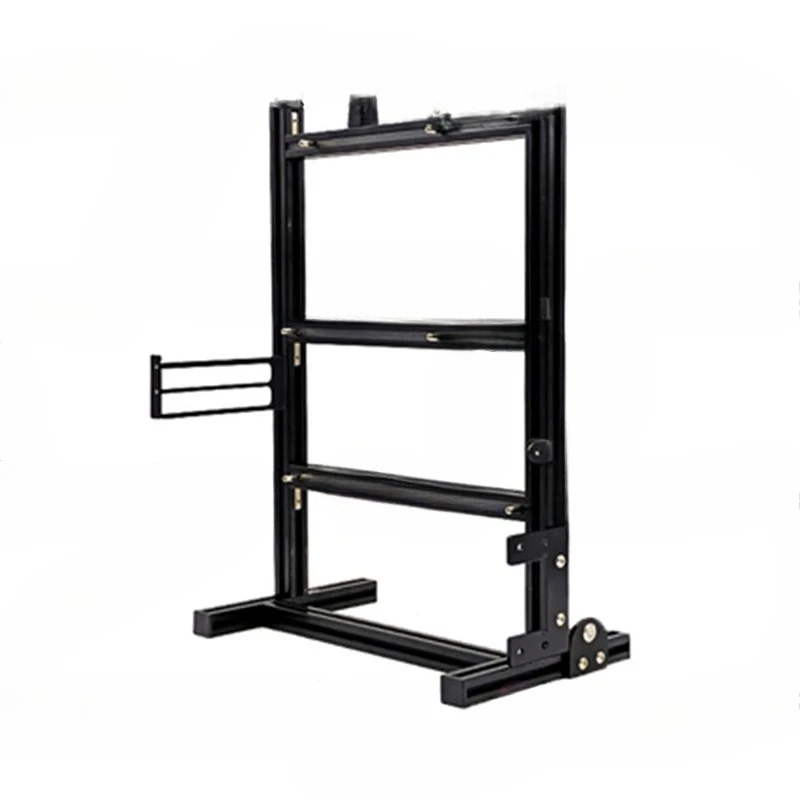 Aluminum Fully Open Case Frame Support ITX / MATX /ATX Motherboard,Vertical Computer Housing PC Water Cooling Gamer