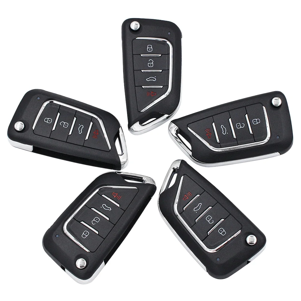 KEYDIY 5PCS/LOT B Series B21-4 Universal 4 Button KD Remote Control for KD900 URG200 KD-X2 Mini KD KD-MAX for KIA Cadillac Style