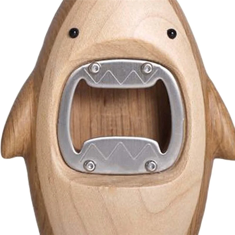 

L74A деревянная форма открывалка для бутылок вина и пива домашний орнамент кухонный подарок для мужчин и женщин Рождественский бар светлый цвет