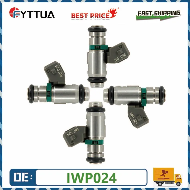 4 injetores de combustível IWP024 IWP-024 IWP 024 para VW Gol Parati Magneti Marelli Pico 1.6/1.8/2.0 1997-2010