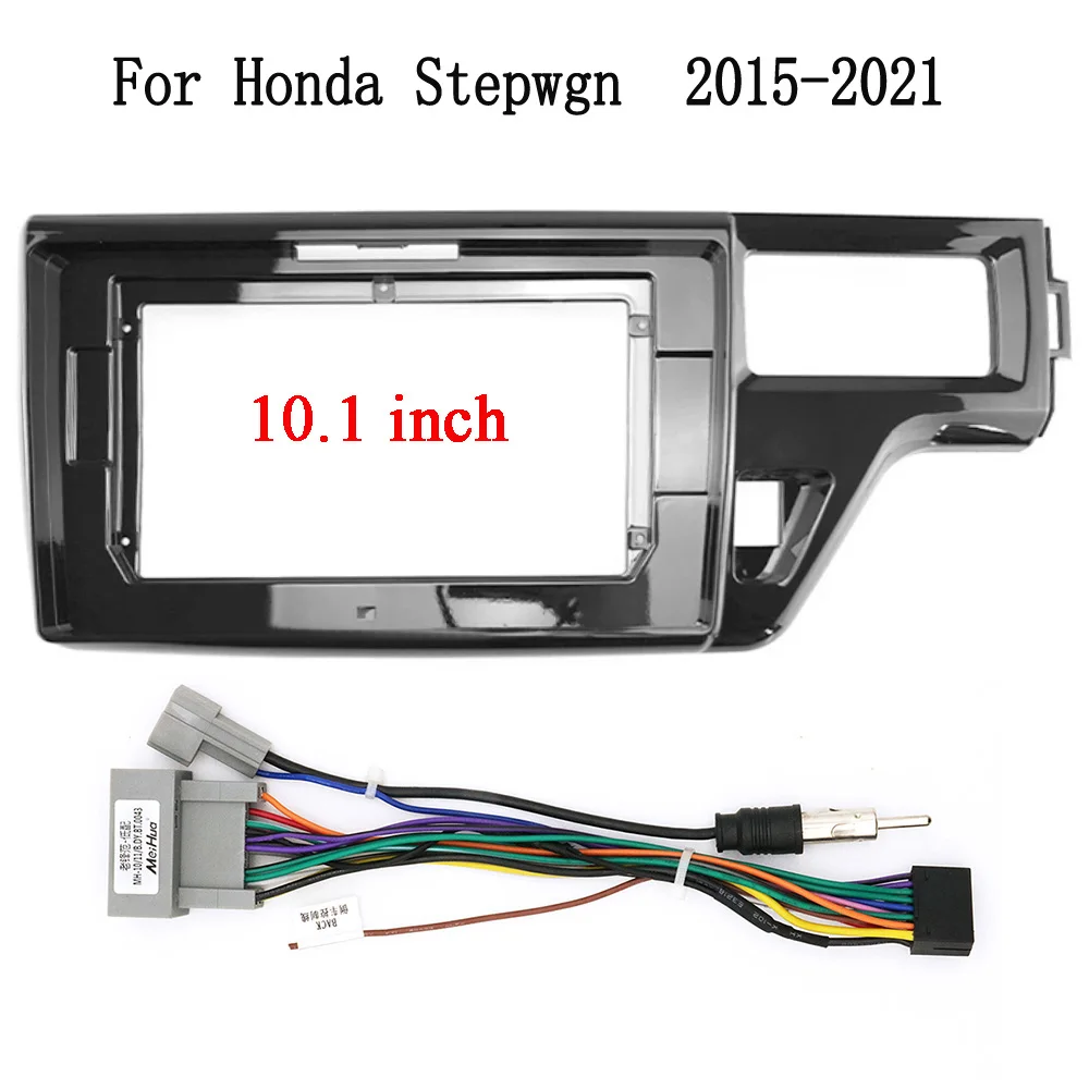 9inch big screen 2 Din android Car Radio Fascia Frame For Honda STEPWGN 2009-2015 car panel Trim Dashboard Panel Kit