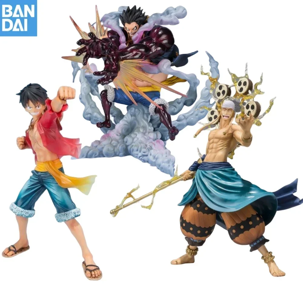 

Original Bandai Anime Figuarts Zero One Piece Enel Thor Monkey D.Luffy Fire Figure Collection Action Model Toys Birthday Gifts