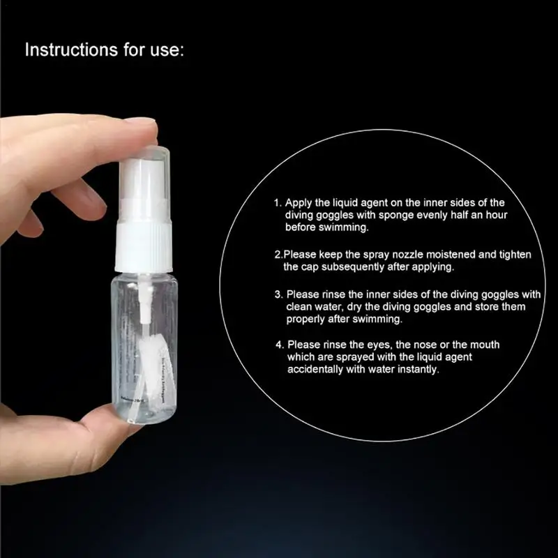 Solid Anti-fogging Agent Spray For Swimming Goggles Safe Anti Reflective Lenses Defogger Diving Masks Solid Diving Swim Supplies