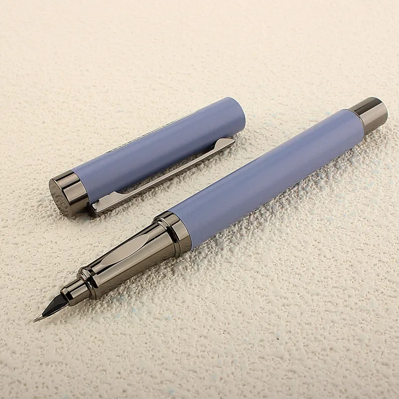 Luxury Metal Fountain Pen 6036 New Pen 0.38mmEF/Bent 1.5mm Excellent Writing Business Office Pen