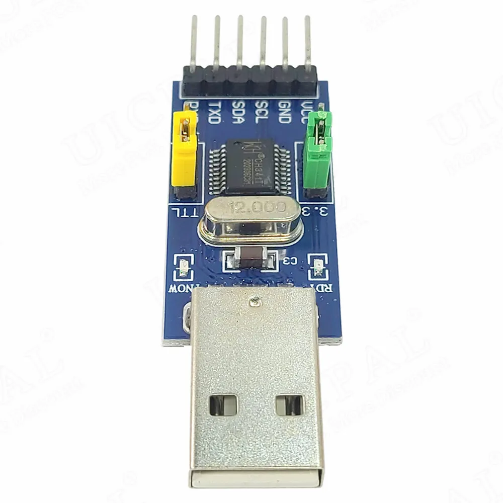 USB to I2C IIC UART Conversion Module USB to TTL 2-in-1 STC STM Microcontroller Serial Port Downloader CHT341T