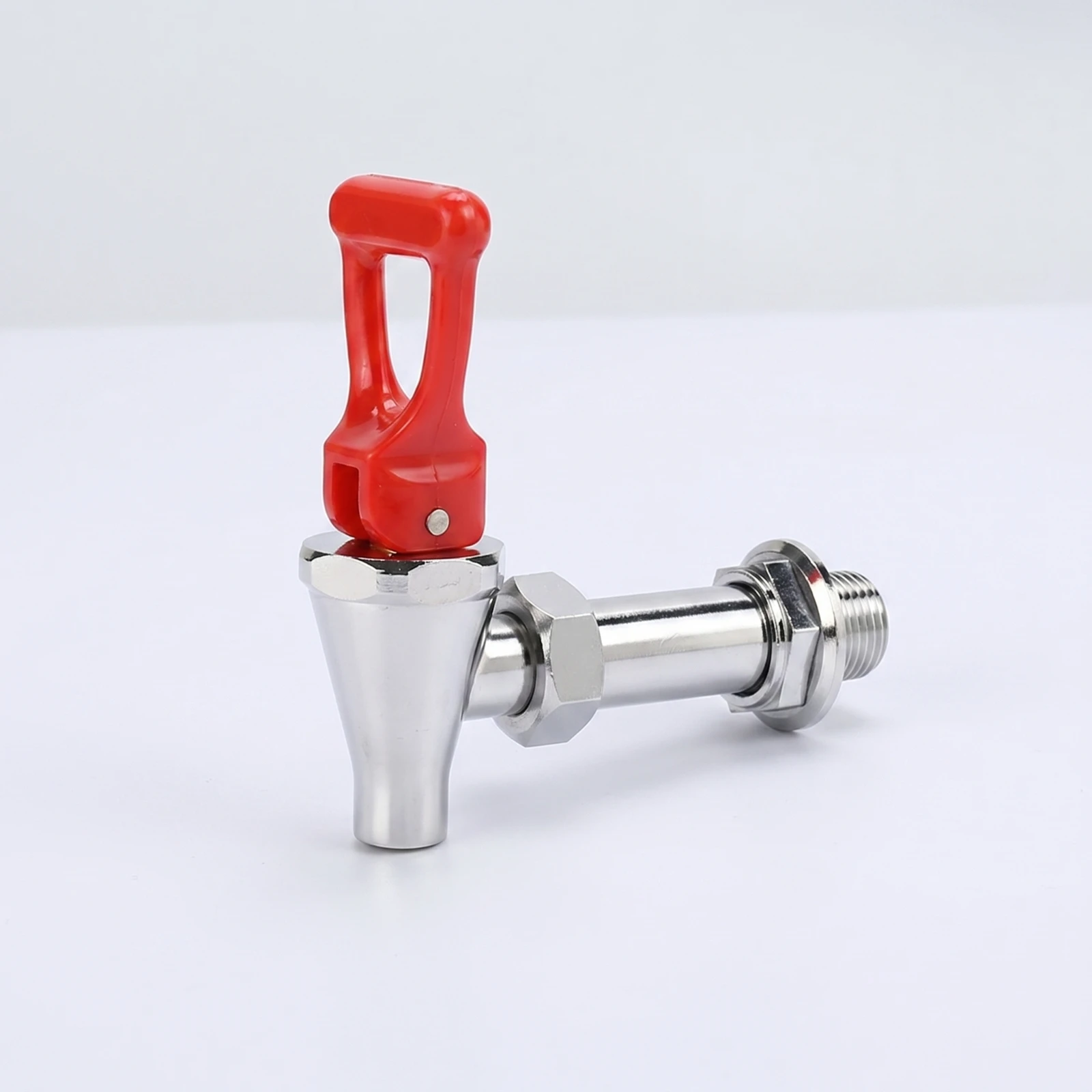Hot-Water Dispenser Faucet Copper Dispenser Tap with Lever Handle Water Spigot Sturdy Faucet with Lever Handles Leak-Proof