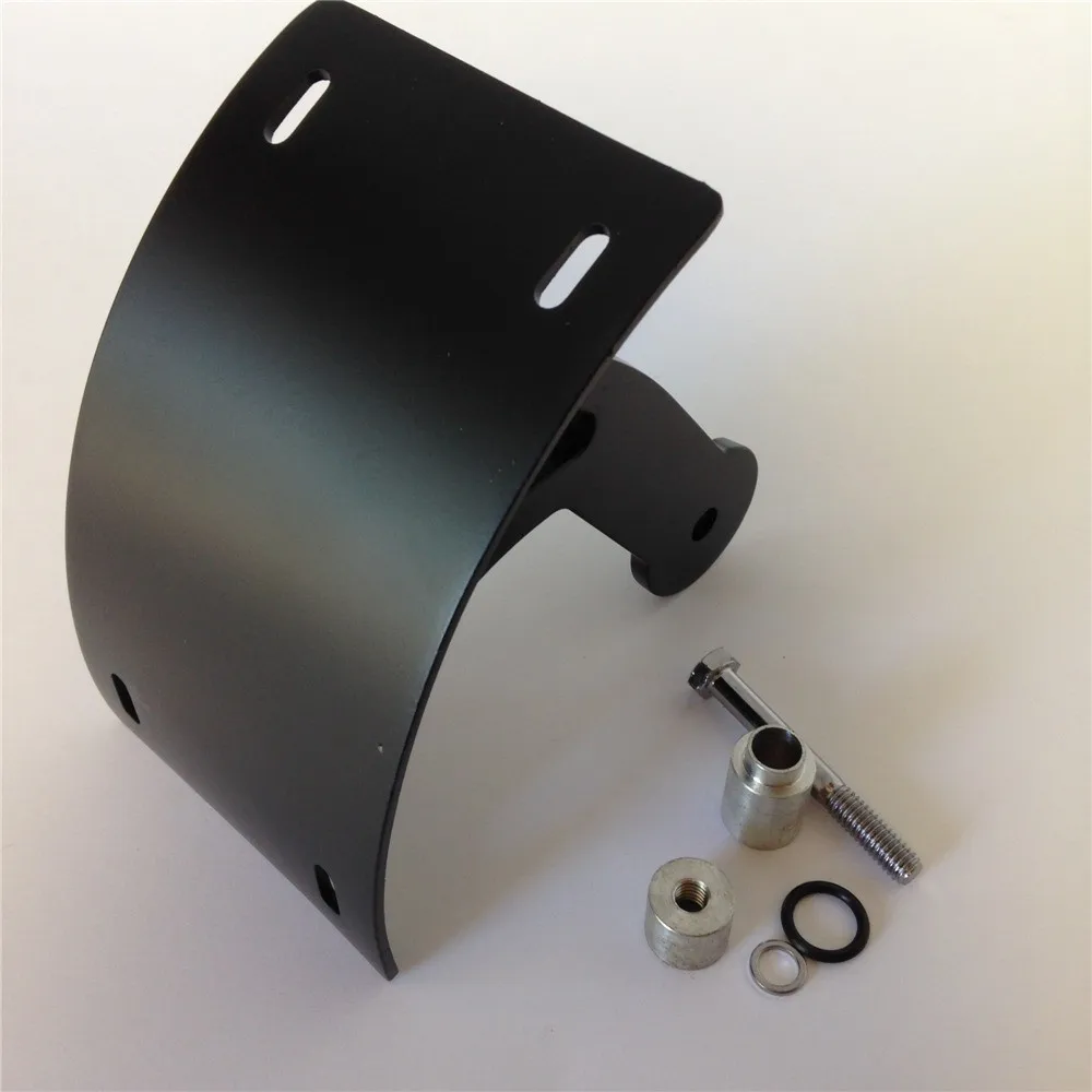 

Motorcycle Side Curved Mount License Plate Tag Holder Bracket For 2006-2014 07 08 Suzuki Boulevard M109R / VZR1800 Aluminum Bike