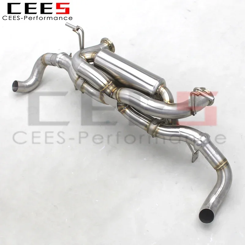 

CEES Exhaust Pipe With Vacuum Valve for Audi R8 V10 5.2 2008-2016 Stainless Steel Exhaust Muffler Racing Catback System
