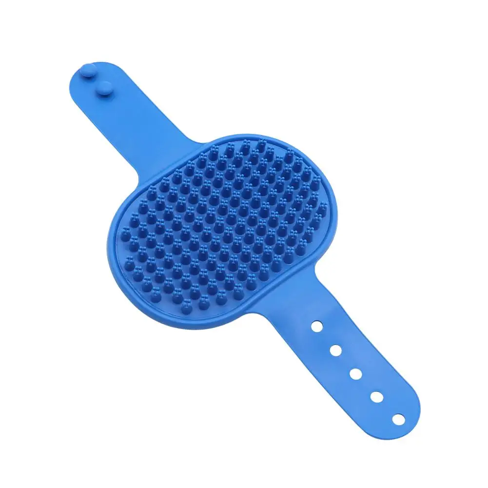 Silicone Rubber Bath Brush para Animais de Estimação, Pente, Cabelo, Pele, Higiene, Massagem, Limpeza, Cozinha, Cão, Gato, Wa, G3E9