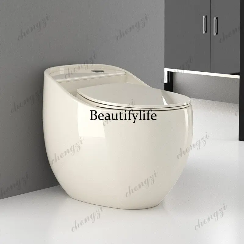 New Personalized Toilet Water-Saving and Odor-Proof Siphon Small Apartment Toilet