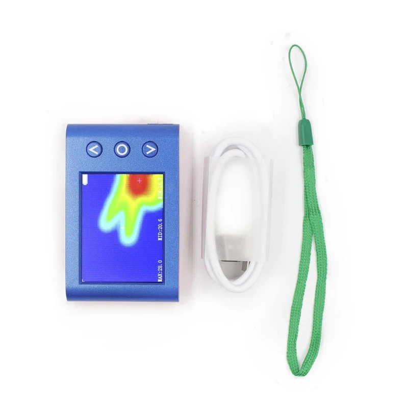 

ipiip Thermal Imager 2.4in Screen HighLow /Center Temperature Points Display