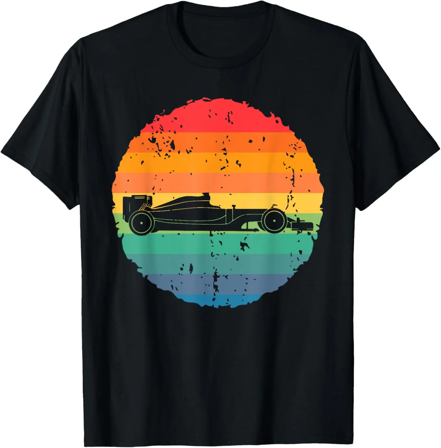 

Retro vintage Formula Racing Lovers Silhouette Race Car Fan T-Shirt