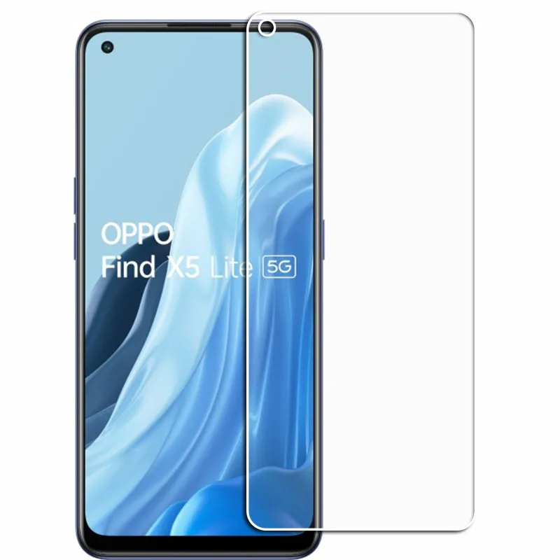 9H HD Original Protection Tempered Glass For OPPO Find X5 Lite 6.43\