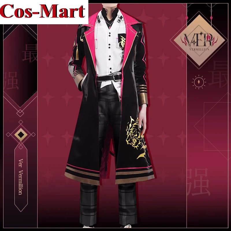 

Костюм для косплея Cos-Mart [по индивидуальному заказу] из аниме Vtuber Nijisanji xсолей Ver verмиллионов, красивая боевая униформа