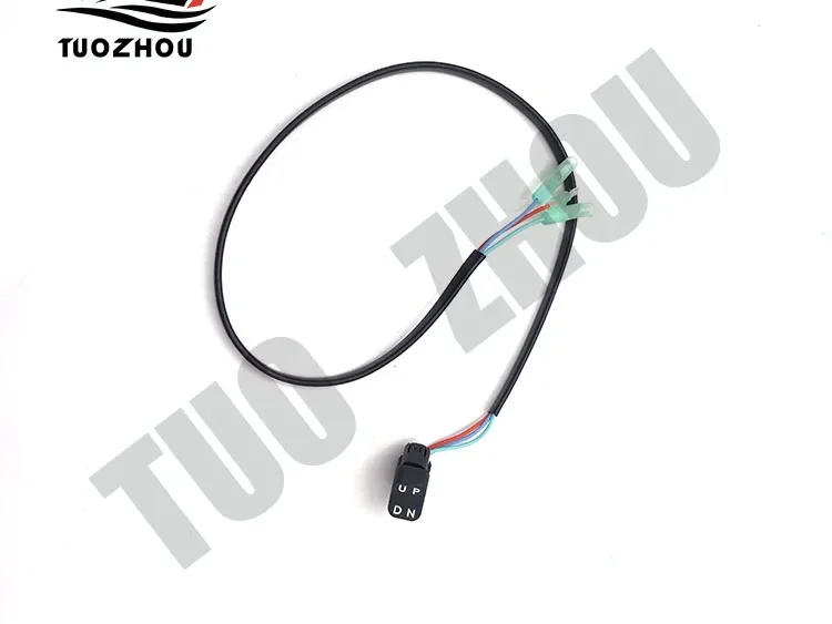 704-82563 Trim & Tilt Switch Assy For Yamaha Outboard Motor Remote Control Box Switch 704-82563-31(Line Length 70cm/27.6in)