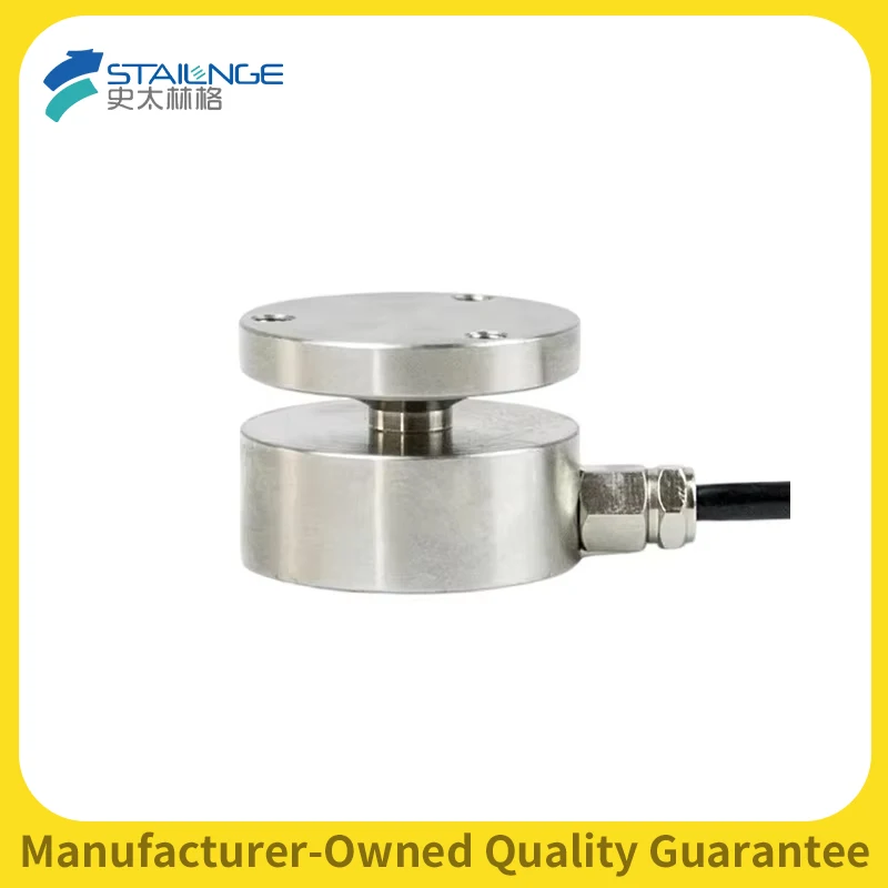 

Φ25mm Micro Capsule Weighing Sensor Built-In Diaphragm Box Load Cell Cylinder Transducer Industrial Automation Pressure/Tension
