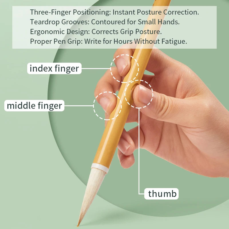 

Correcting posture calligraphy brush Suitable for Calligraphy Practice, Chinese Painting Creation, Painting Tools / Suitable