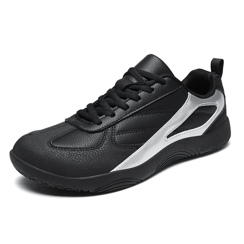 Men's Wide-Fit Casual Sports Shoes for Autumn and Winter, Unisex Outdoor Sneakers, Pu Leather Fashion German Training Shoes, Wide-Fit Comfortable Everyday Outdoor Men's Walking Shoes, Rubber Soles with Good Grip, Suitable for Hiking and Commuting