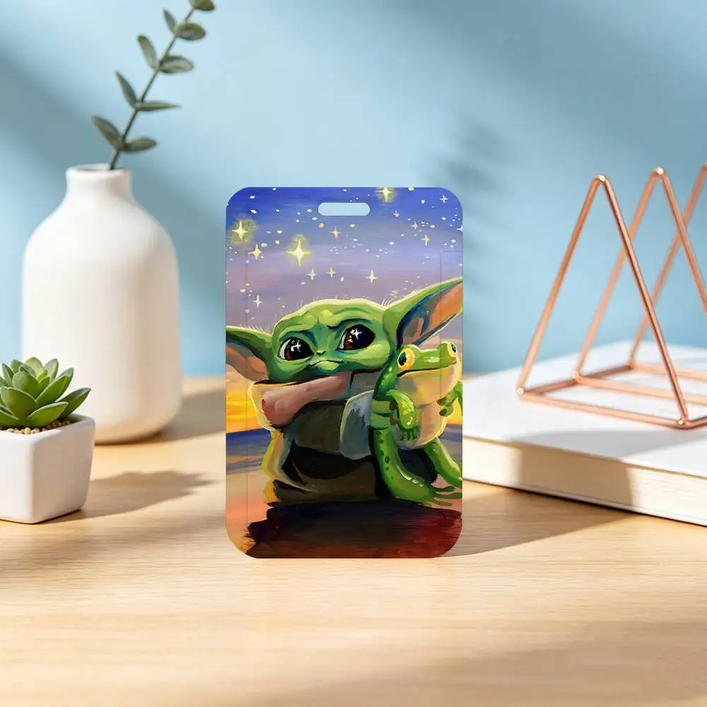 Kawaii Baby I-YodaS Niedlicher Ausweishalter für Büro, Schule, Namenskarten und Ausweise – Detail 9