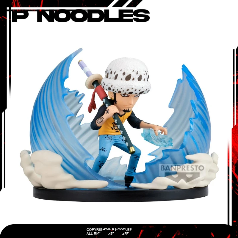Nueva Figura de Acción Original de Banpresto Wcf One Piece, Eustass Kid, Trafalgar D. Water Law, Modelo de Anime Coleccionable, Juguetes, Regalos para Niños