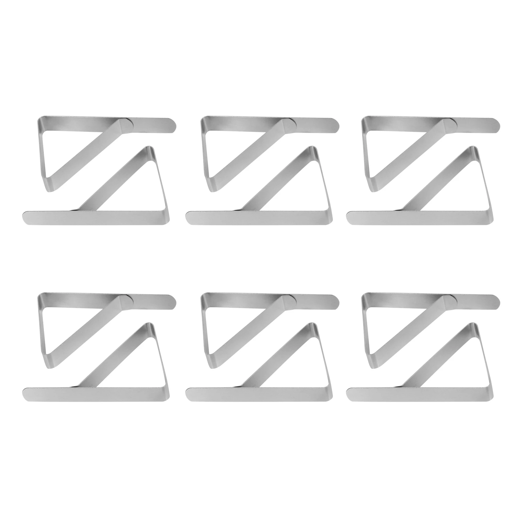 식탁보 클립 식탁보 Clips12 팩 스테인레스 스틸 테이블 천 홀더 홈/마키/웨딩/파티/Pi 용 테이블 커버 클램프