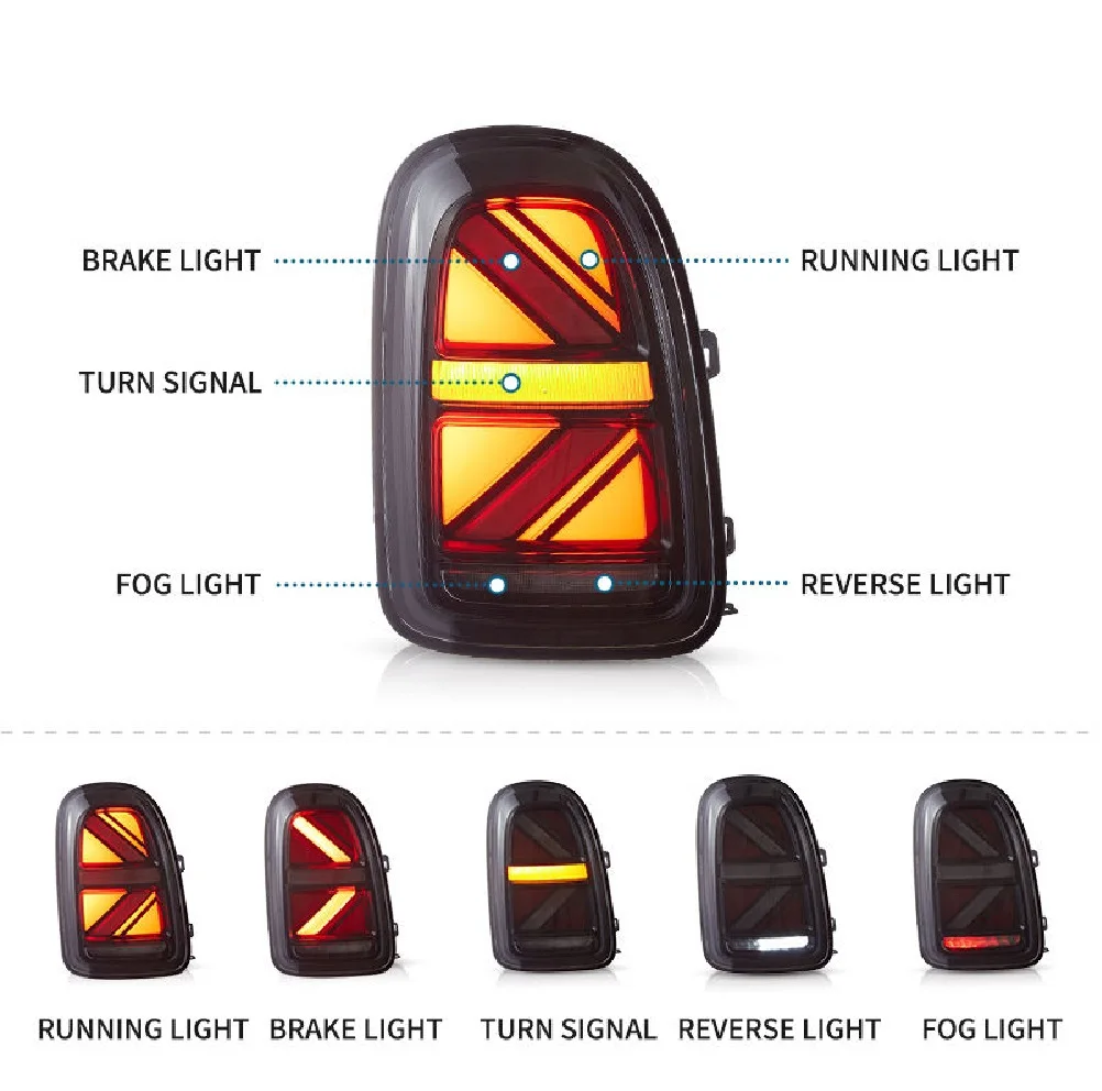Großhandel VOLL LED Rücklicht Rücklicht Sequentielle Blinker 2017-2023 Rückleuchten für BMW Mini Countryman F60