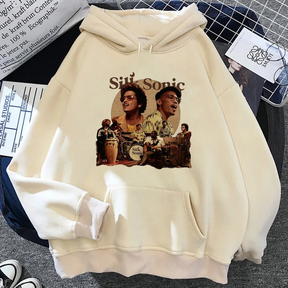 

Bruno Mars hoodie comic kawaii winter anime Japanese pattern teen sweatshirts hoddie trendy athleisure comic patterned