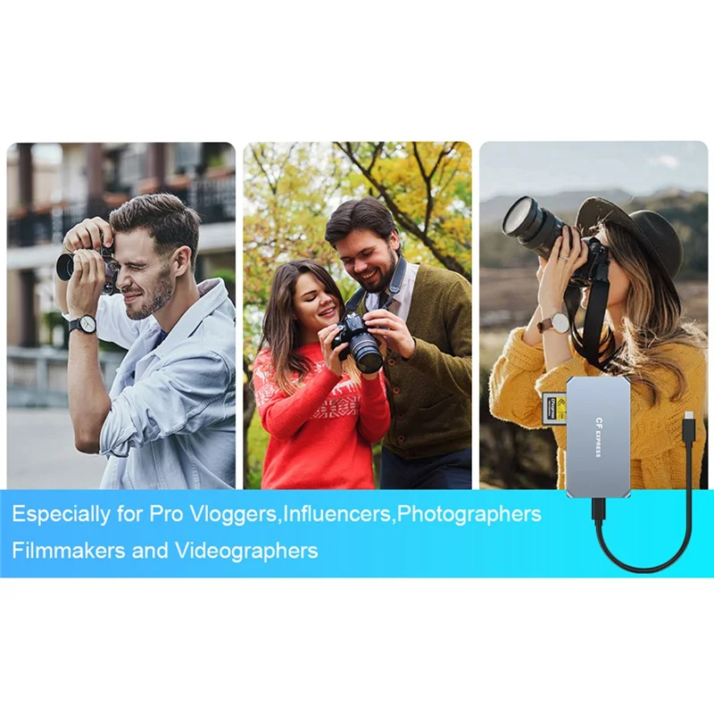 AC57-متعددة الوظائف XQD صندوق بطاقات البيانات مخصص كاميرا SD قارئ بطاقات الذاكرة Cfe-Typeb قارئ بطاقات الشركة المصنعة #6