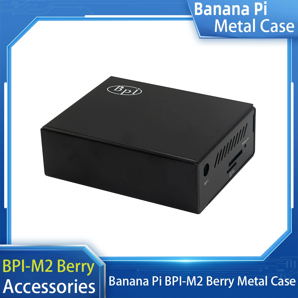 Banana Pi Bpi-M2 Berry Metal Case for Banana Pi Single Board Accessories
