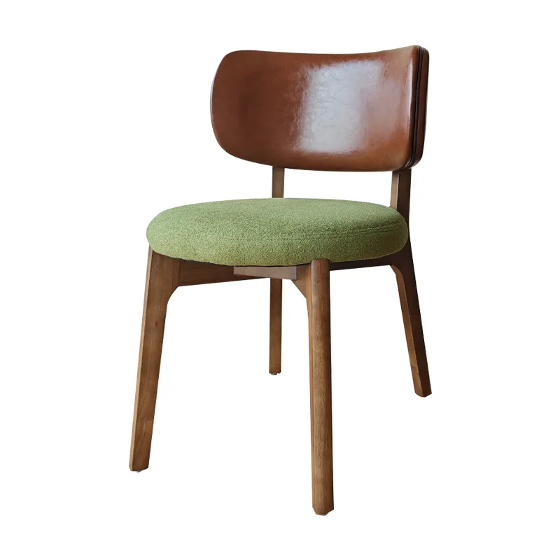 

Dining table and chairs, stool combination backrest chair