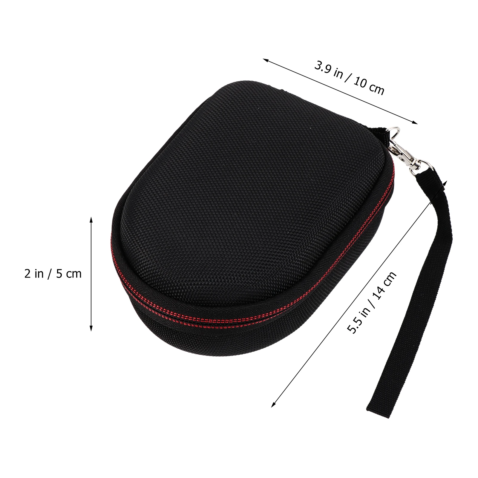 1pc Oximeter Zipper Bag Glucose Meter Carrying Case Shaver Razor Organizer Fingertip Pulse Oximeter Storage Bag EVA Case