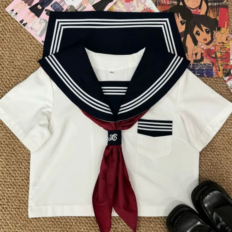 fresh-summer-short-sleeve-sailor-uniform-navy-three-collar-design-japanese-jk-style-pleated-skirt-suit-lovely-preppy-vibe